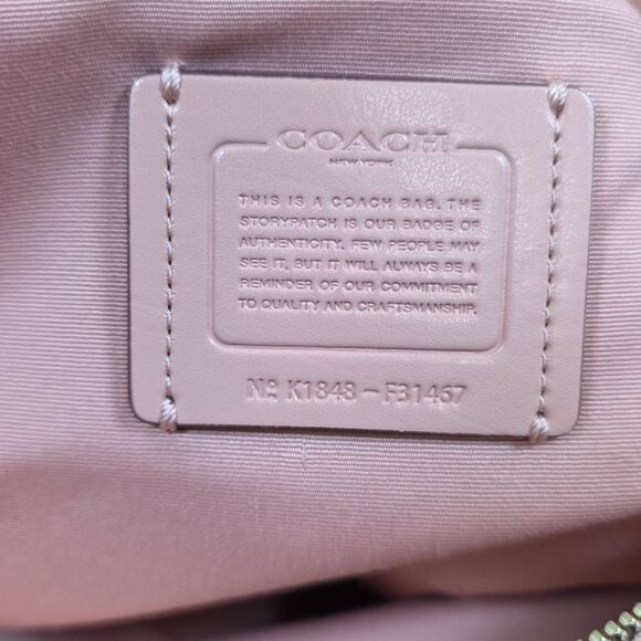 Coach Emma Pebbled Leather Satchel - Picture 15 of 16